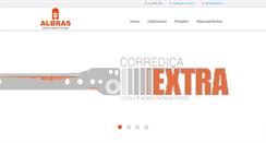 Desktop Screenshot of albras.com