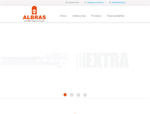 Tablet Screenshot of albras.com